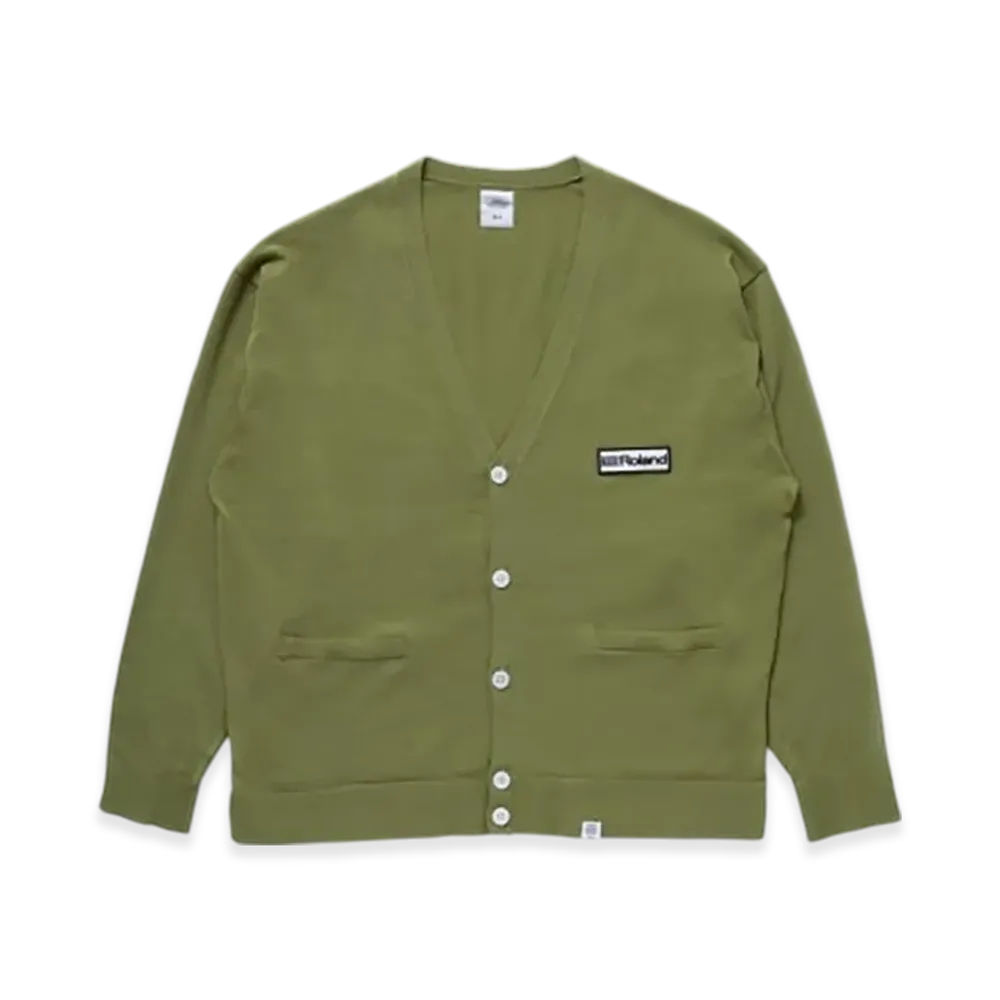 BEDWIN & THE HEARTBREAKERS Roland Ex/L/S Cardigan Godard "Olive"