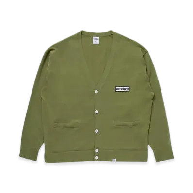 BEDWIN & THE HEARTBREAKERS Roland Ex/L/S Cardigan Godard "Olive"