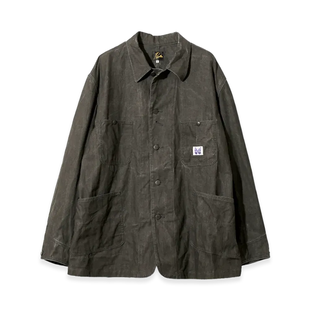 NEEDLES Coverall - C/L Canvas / Sumi Dye "Black"