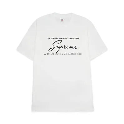 Supreme x Martine Rose Tee "White"