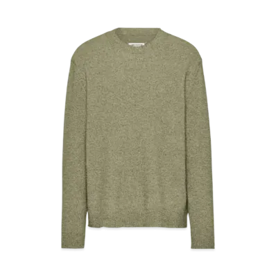 Maison Margiela Men's Pilling Knitwear Sweater "Sage Green"