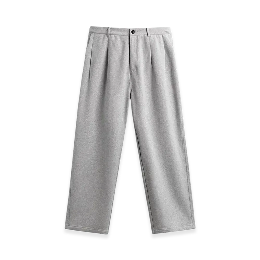 ZARA x CHAMPION Pleated Relaxed Fit Pants "Grey Marl"