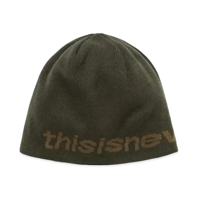 thisisneverthat SP-Logo No Cuff Beanie "Moss"