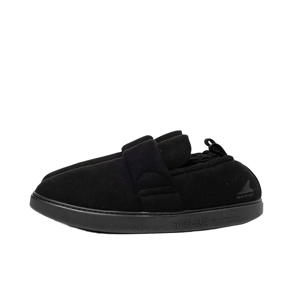 DESCENDANT × PPACO Soft Pad Belt Shoes "Black"