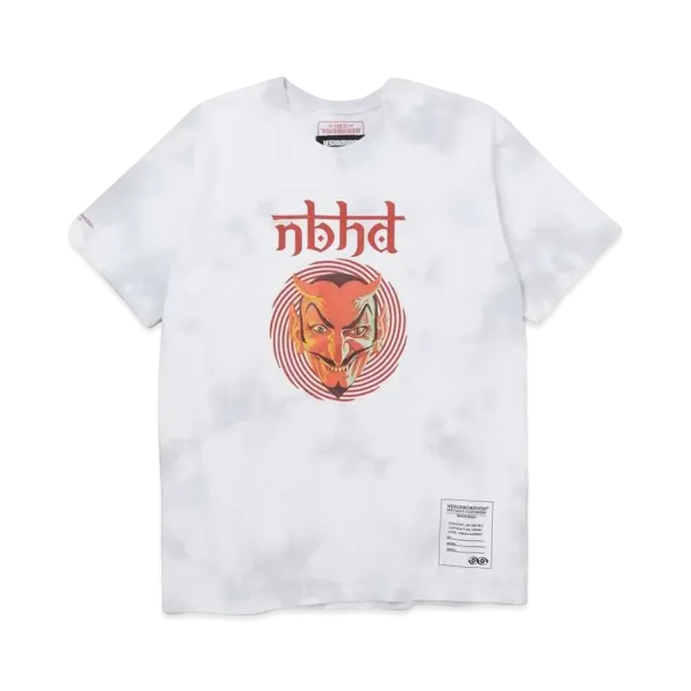 NEIGHBORHOOD DYE-3 / C-TEE . SS "White"