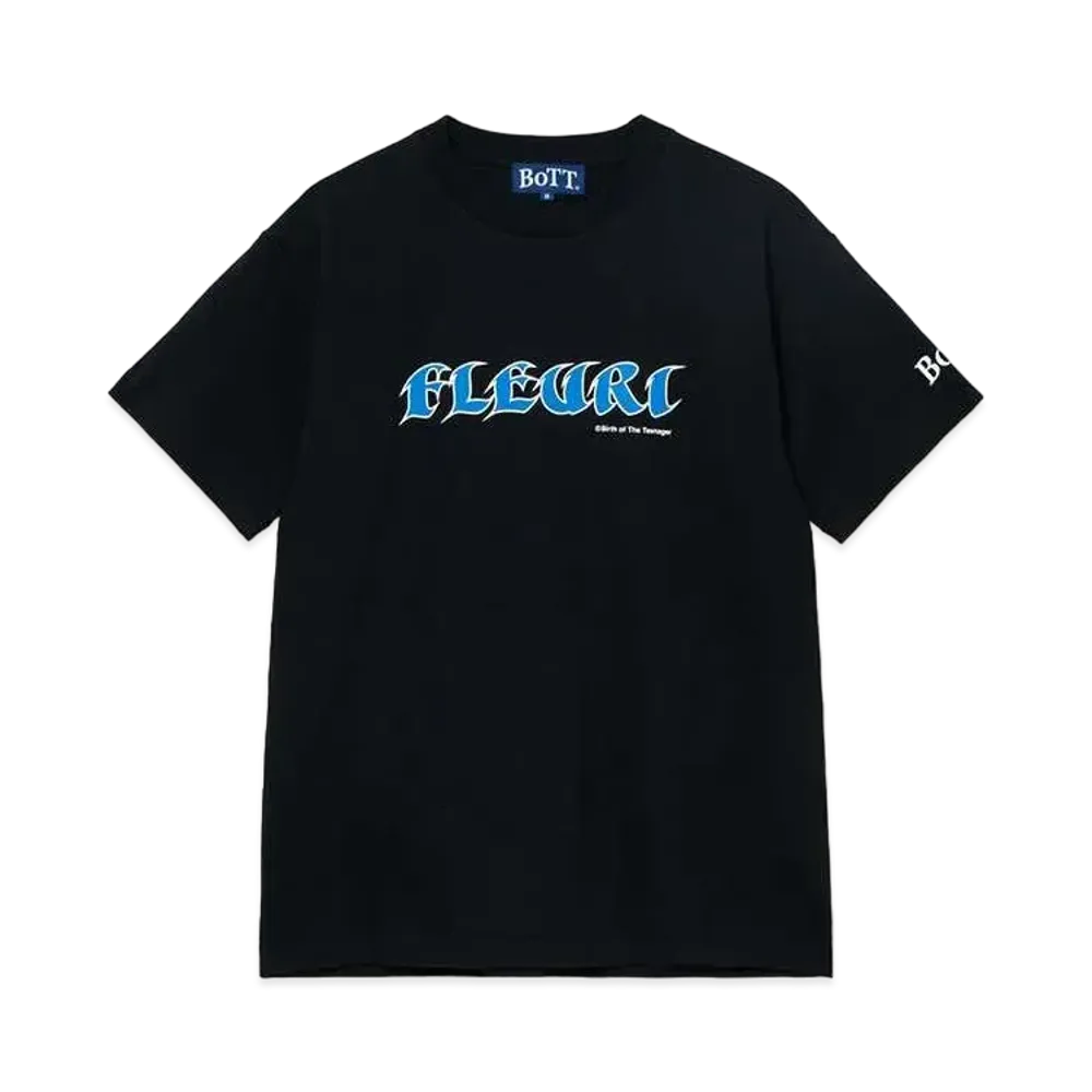 BoTT x FLEURI Logo Tee "Black"