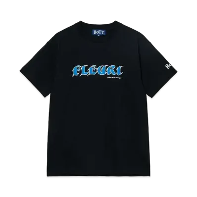 BoTT x FLEURI Logo Tee "Black"