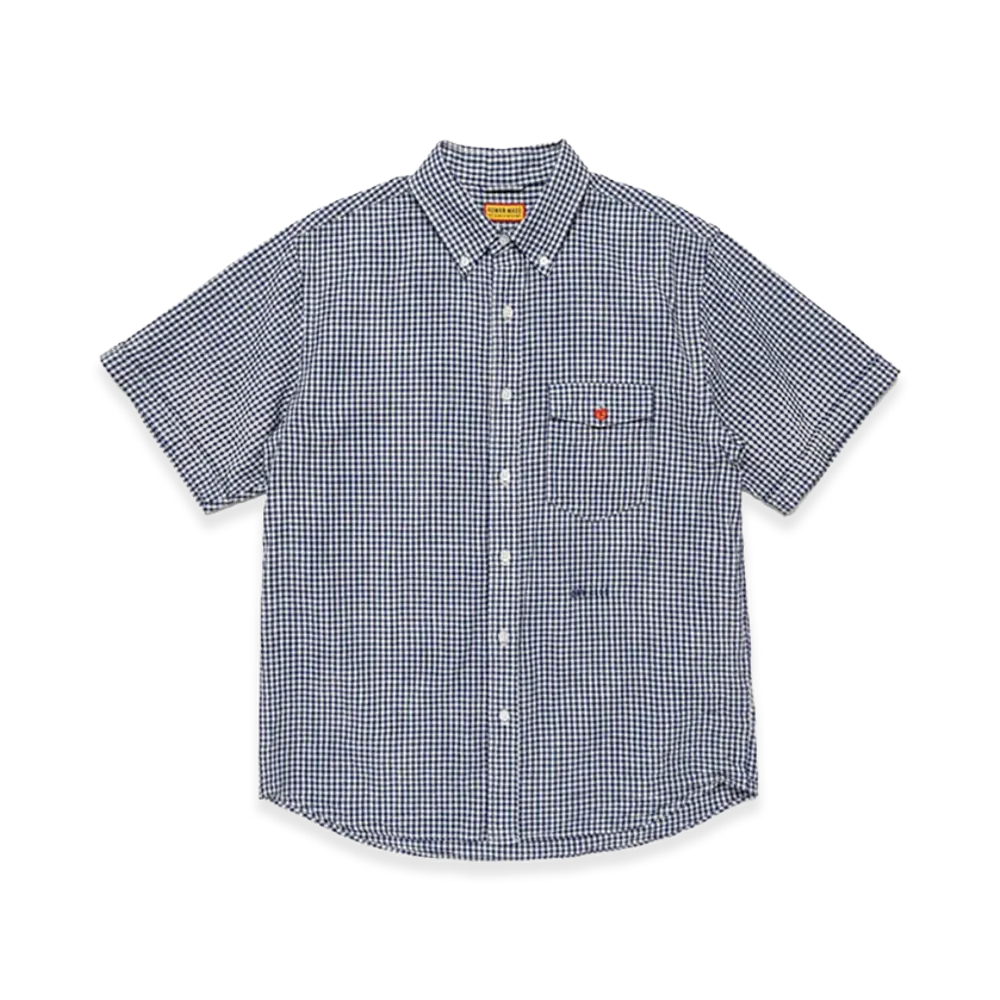 HUMAN MADE Check B.D S/S Shirt "Blue"