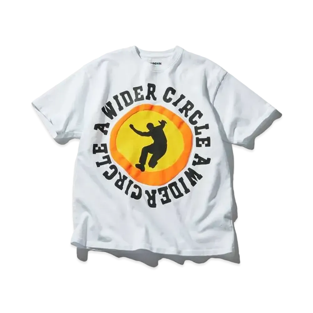 UNION CPFM A WIDER CIRCLE SS TEE "White"
