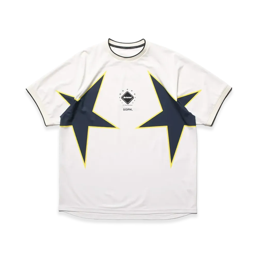 F.C.Real Bristol Star Game Shirt "Off White"