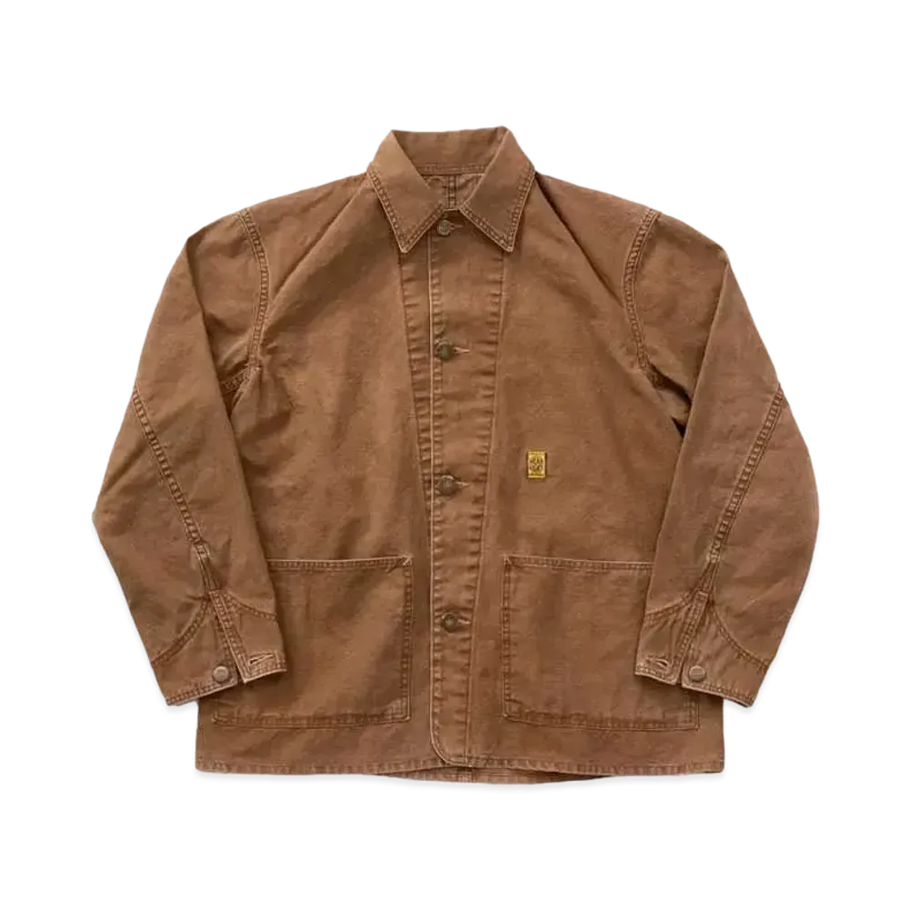New Manual #014 Head Light Duck Chore Jacket "Brown"