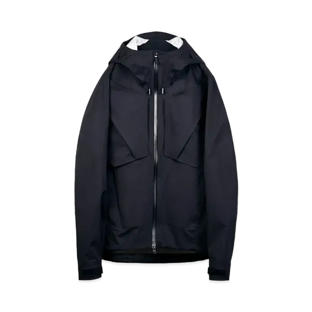 TAIGALIONA HARD SHELL BLOUSON "BLACK"