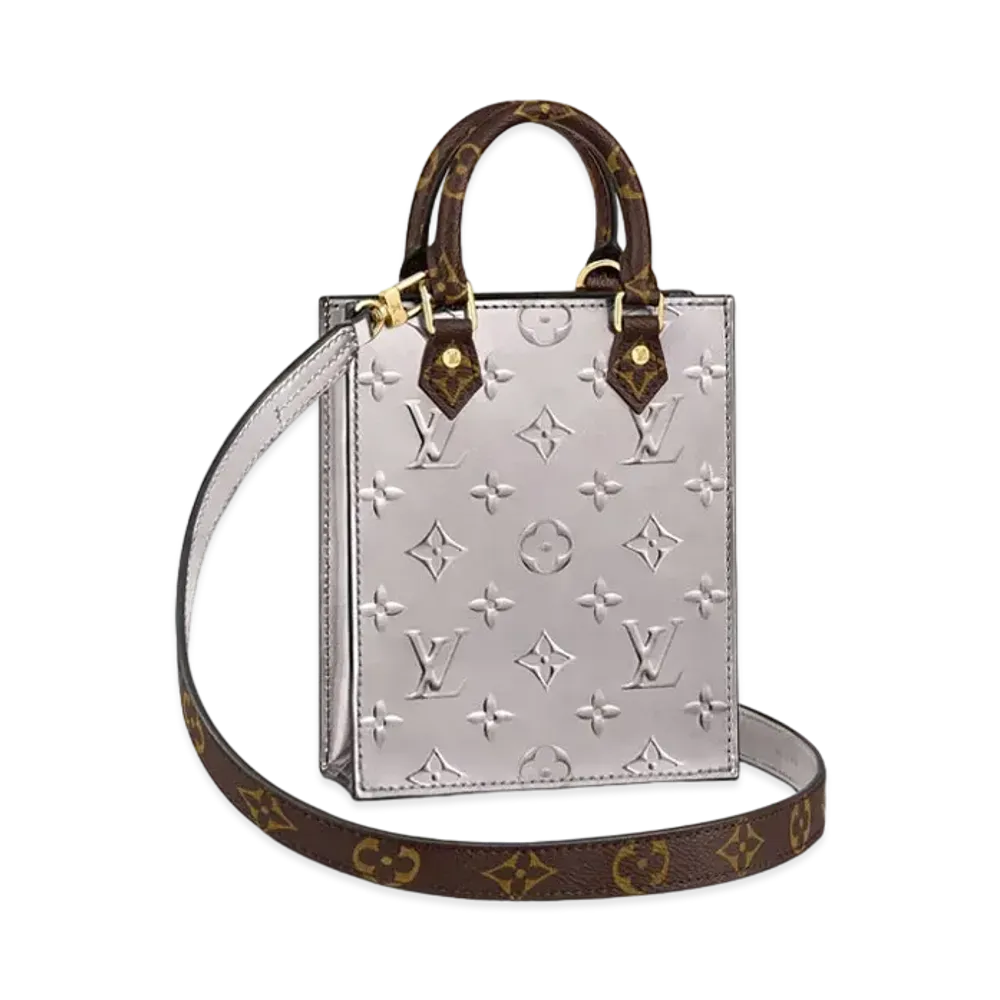 Louis Vuitton Monogram Petit Sac Plat "Taupe"