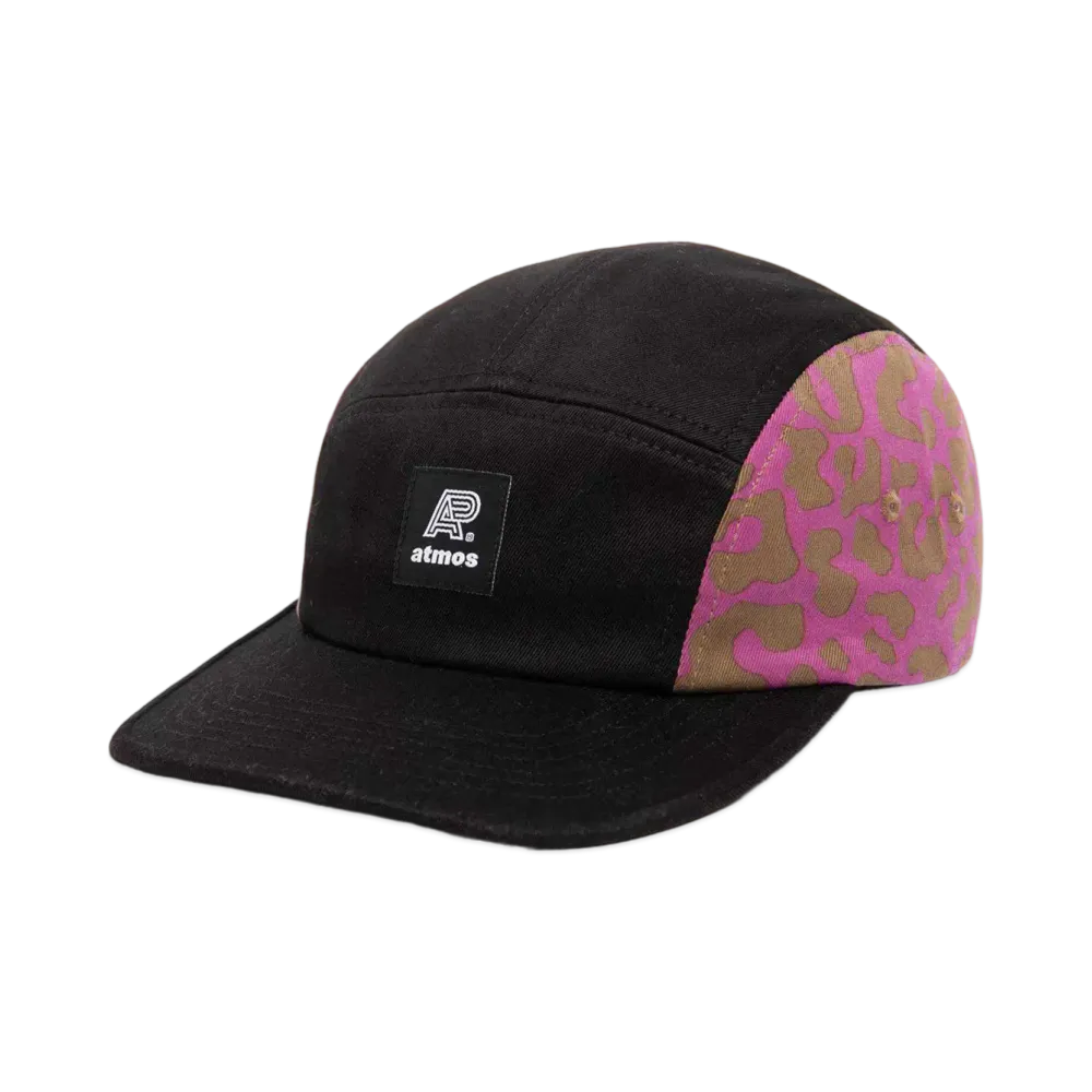 atmos x ALBINO & PRETO 5 Panel Cap "Black"