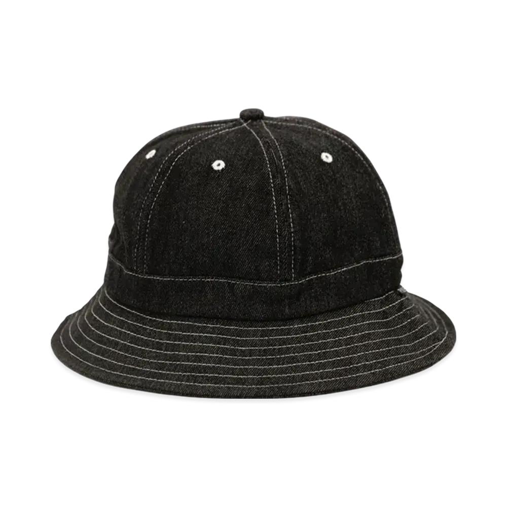 POLeR Denim Bell Hat "Black"