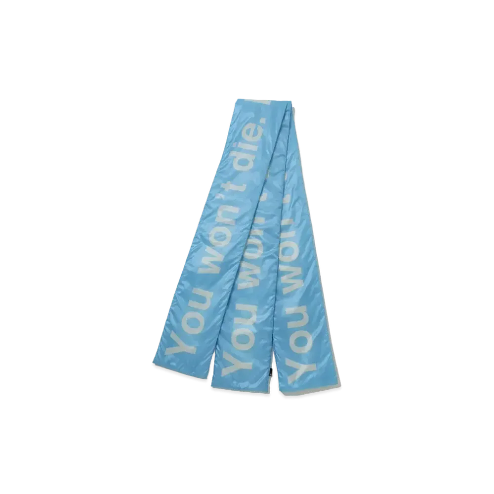 EVANGELION × UNDERCOVER SCARF "Light Blue"
