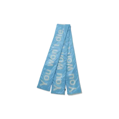 EVANGELION × UNDERCOVER SCARF "Light Blue"