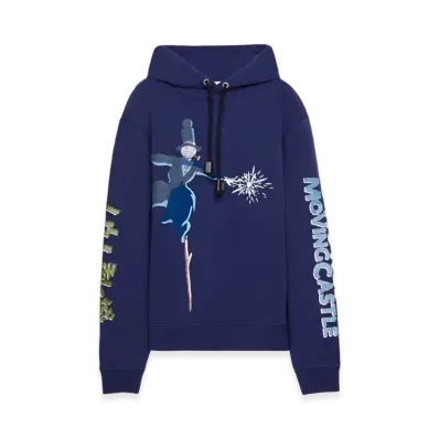 LOEWE x Howl's Moving Castle Turnip Head in Cotton "Navy Blue"