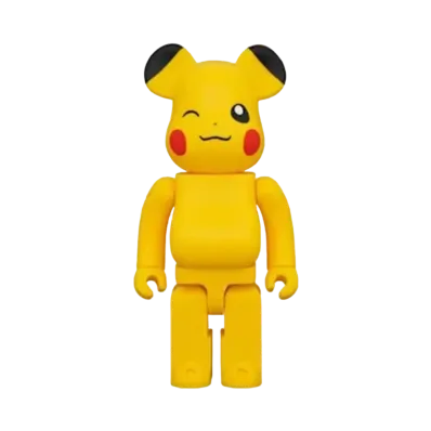 MEDICOM TOY "BEARBRICK" -Pokemon- Pikachu Female Ver. 400%