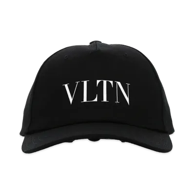 Valentino Cotton Baseball Cap "Black"