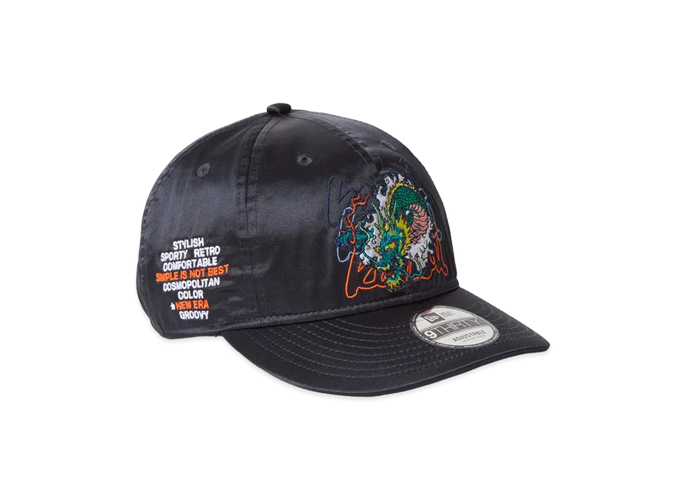 NEW ERA x KANSAI YAMAMOTO 9Thirty Dragon Satin "Navy"