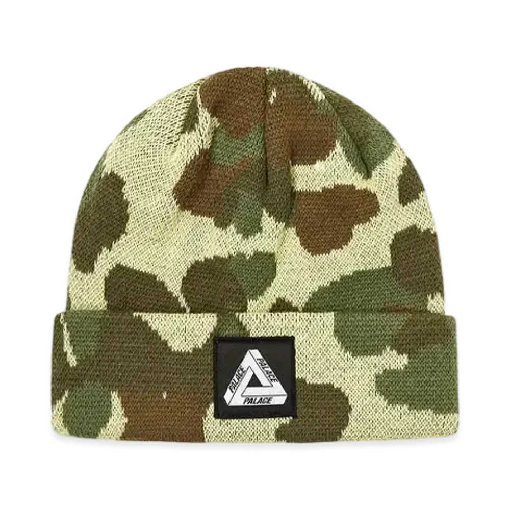 PALACE Tri-Ferg Patch Beanie "Duck Camo"