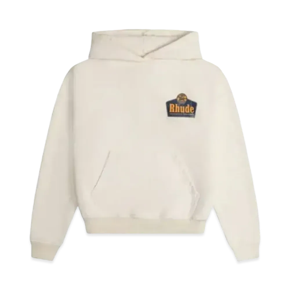 RHUDE Grand Cru Hoodie "White"