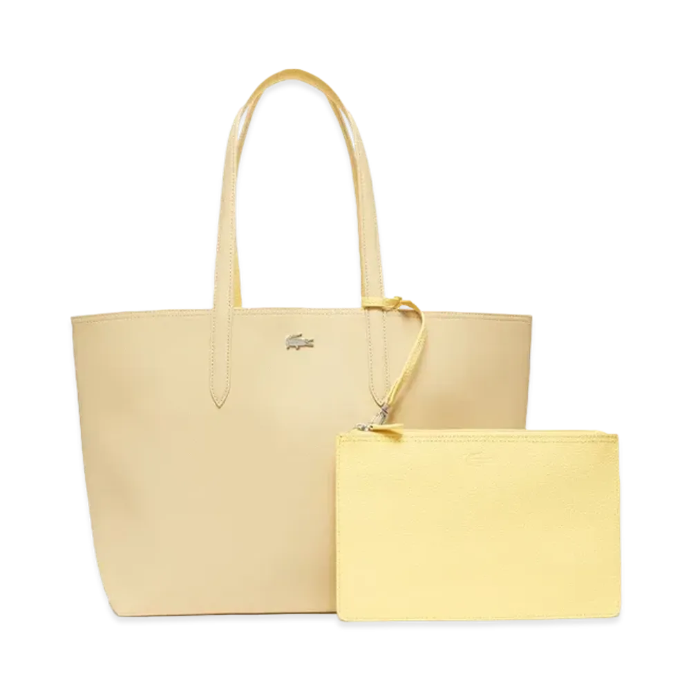 LACOSTE Anna Reversible Tote Bag "Beige"