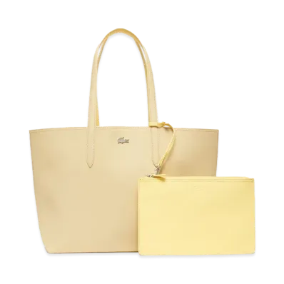 LACOSTE Anna Reversible Tote Bag "Beige"