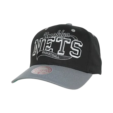 Mitchell&Ness NBA BLOCK SWEEP PRO SNAPBACK NETS "BLACK"