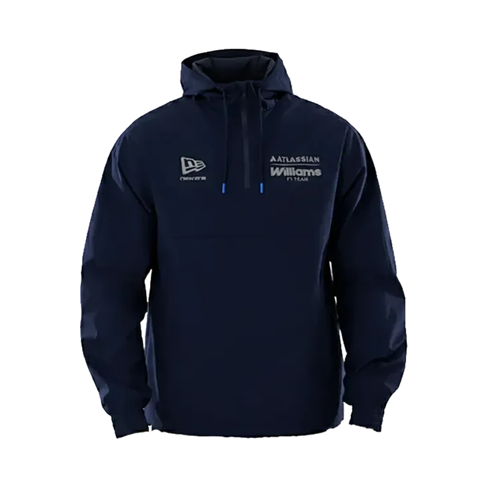 NEW ERA Windbreaker Jacket Atlassian Williams F1 Team "Navy"