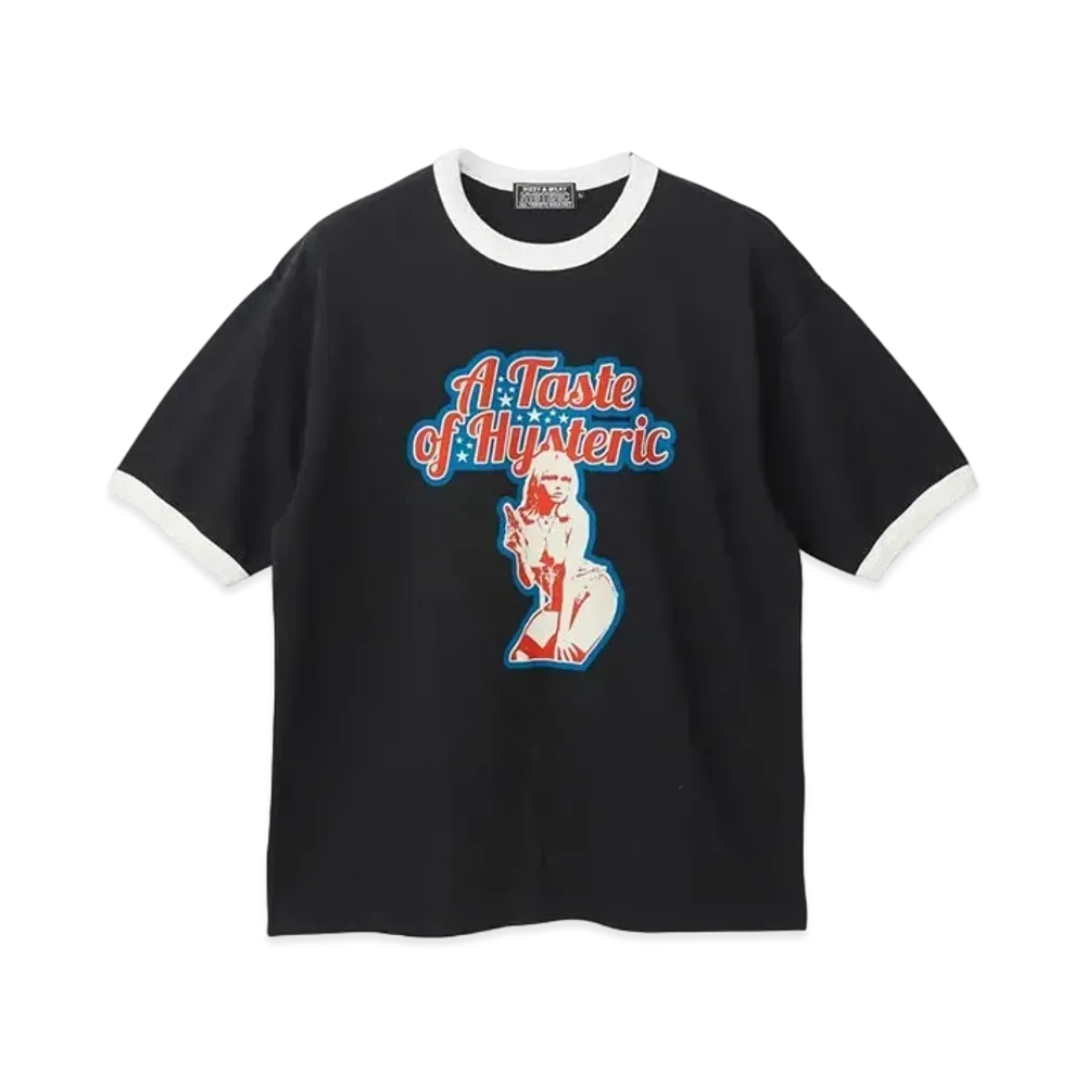 HYSTERIC GLAMOUR Taste Of Hysteric Tee "Black"