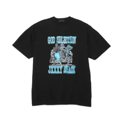 GOD SELECTION XXX T-SHIRT GX-A22-ST-12 "Black"