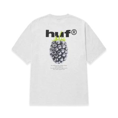 HUF Black Berry Tee "Ash Grey"