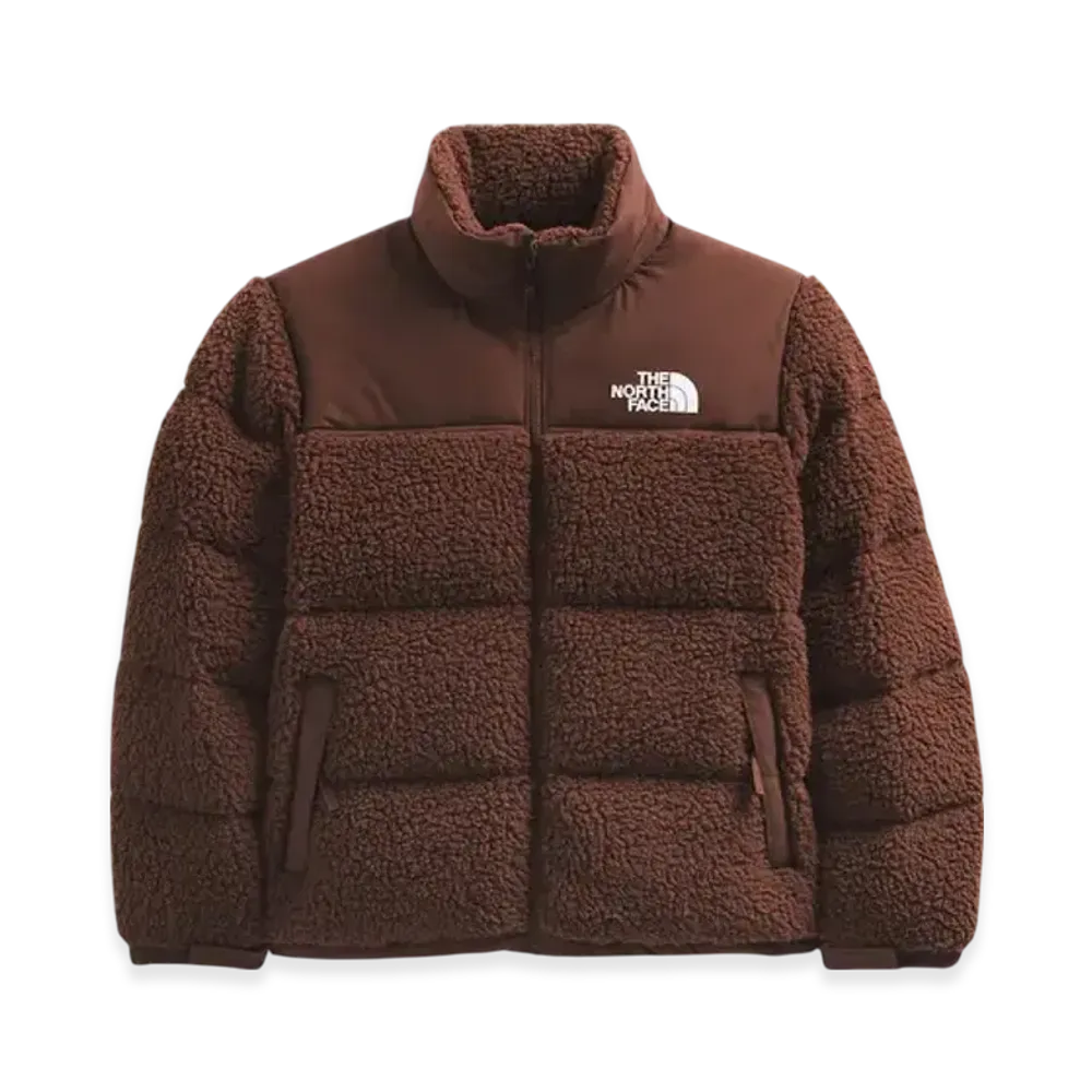 The North Face High Pile Nuptse Jacket "Dark Oak"