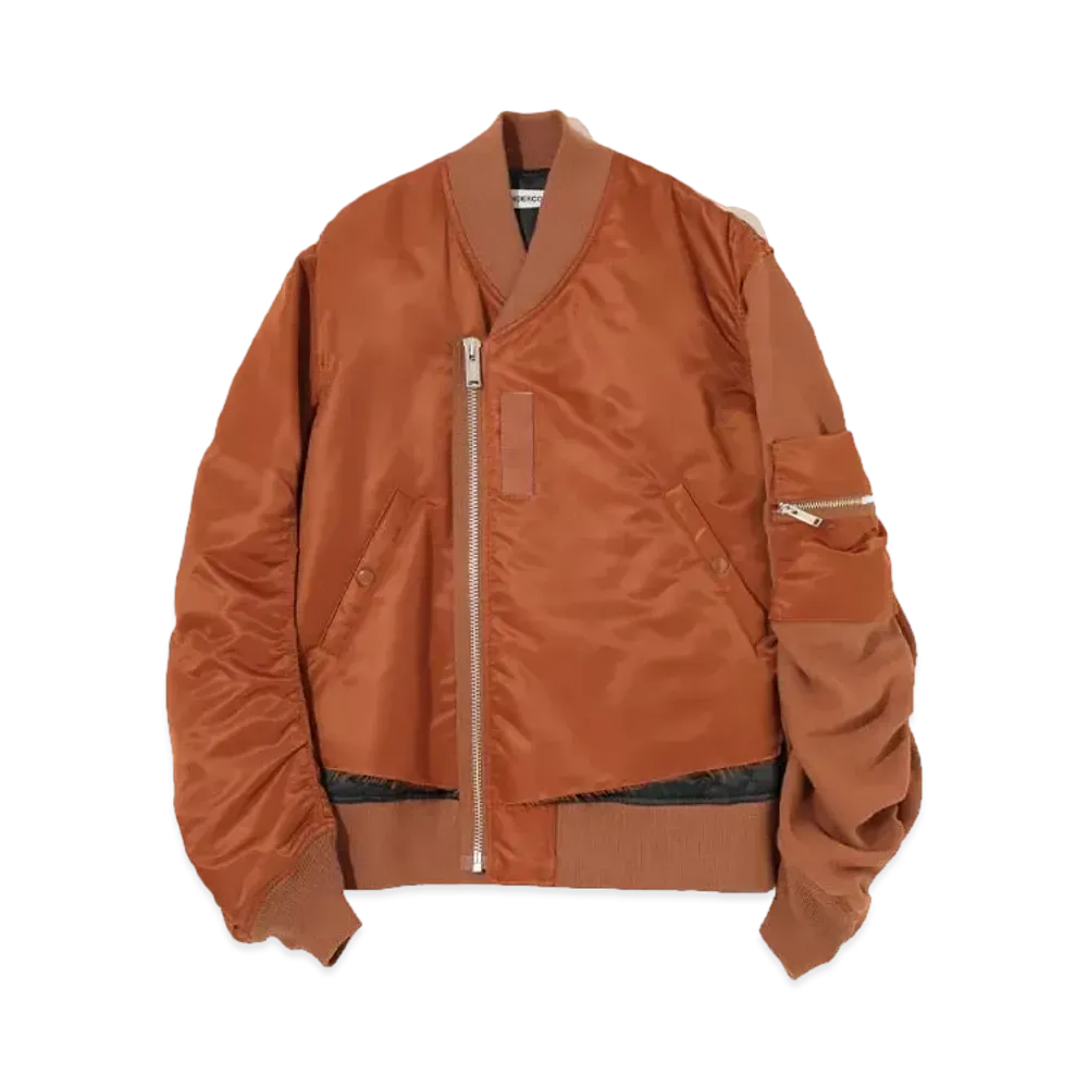 UNDERCOVER Nylon x Sweat Switching MA-1 "Brown"