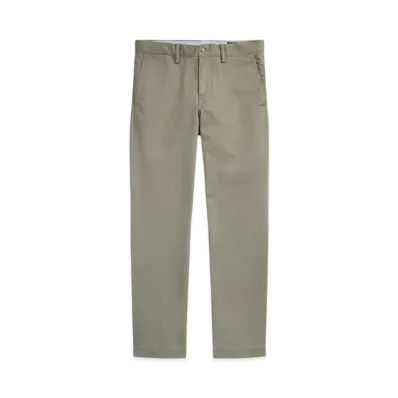 Polo Ralph Lauren Straight Fit Washed Stretch Chino Pants "Gray"
