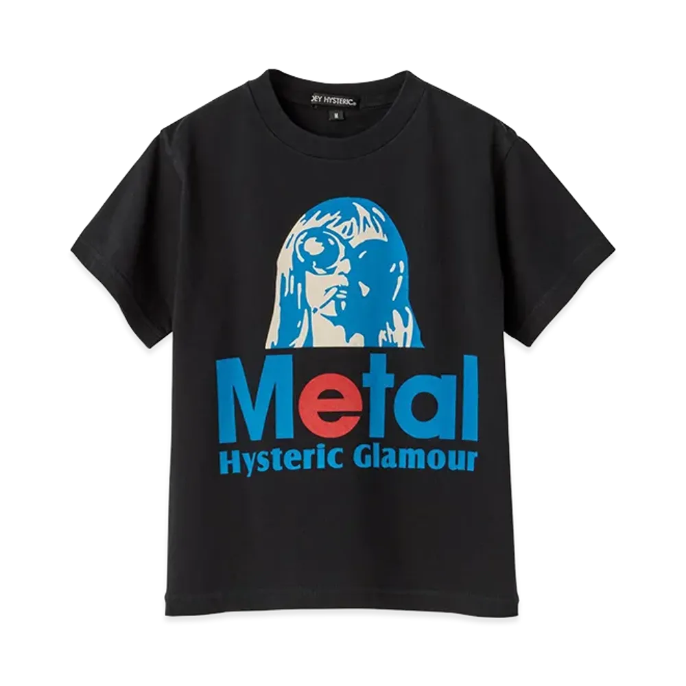 HYSTERIC GLAMOUR Metal Tee "Black"