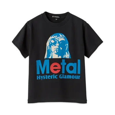 HYSTERIC GLAMOUR Metal Tee "Black"