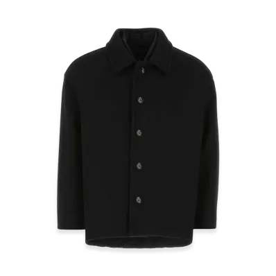 Valentino Wool Blend Coat "Black"