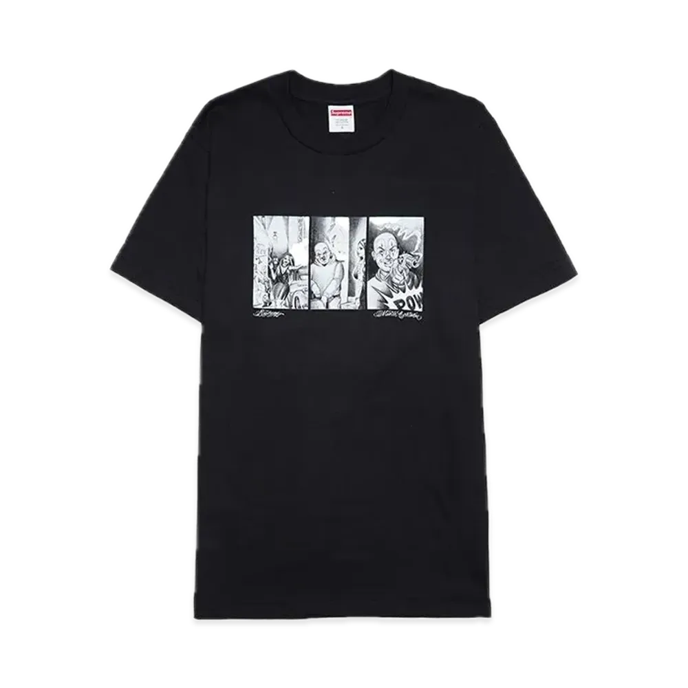 シュプリーム ミスター カートゥーン パウ Tシャツ "ブラック"