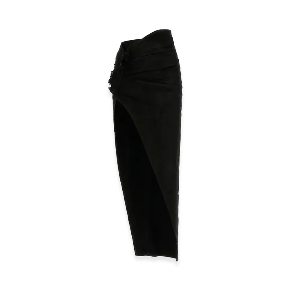 Rick Owens DRKSHDW Women's Long Skirt "Black"