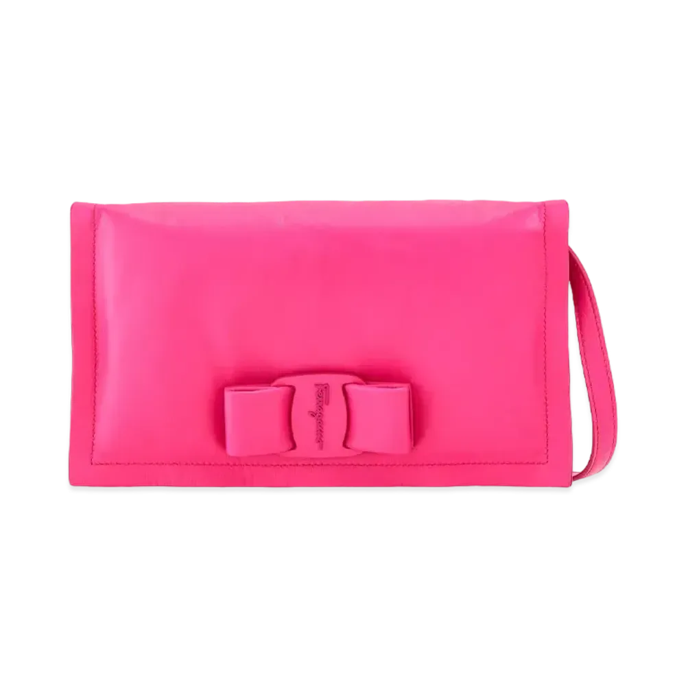 Salvatore Ferragamo Viva Bow Mini Bag "Hot Pink"