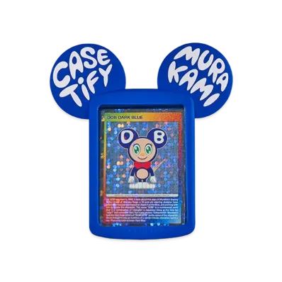 Takashi Murakami x CASETiFY: MR. DOB Snappy(TM) Trading Card Holder "Blue"