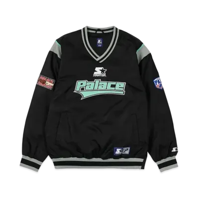 PALACE STARTER WARM UP PULLOVER "Black"