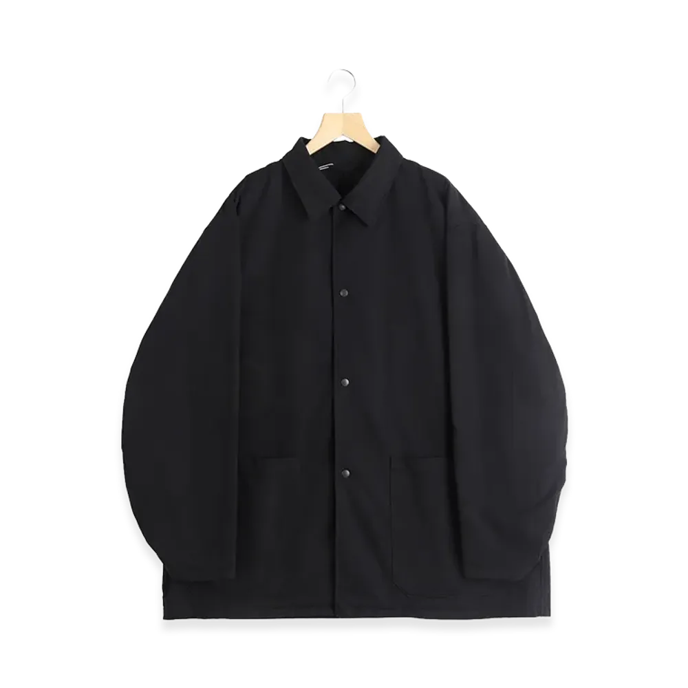 COMOLI Post Work Twill Jacket "Black"