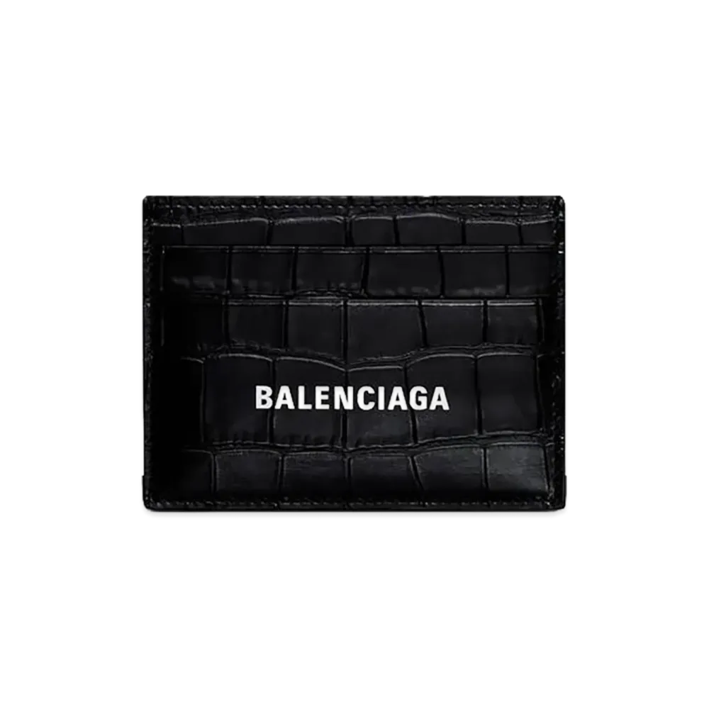BALENCIAGA Cash Card Holder "Black"