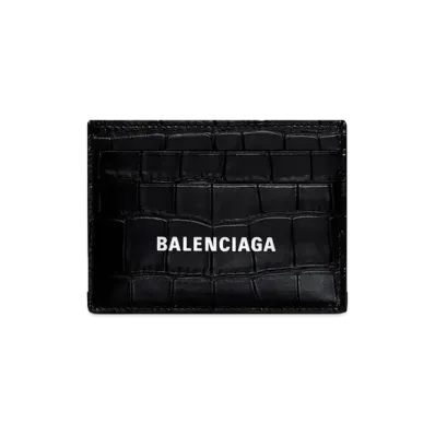 BALENCIAGA Cash Card Holder "Black"
