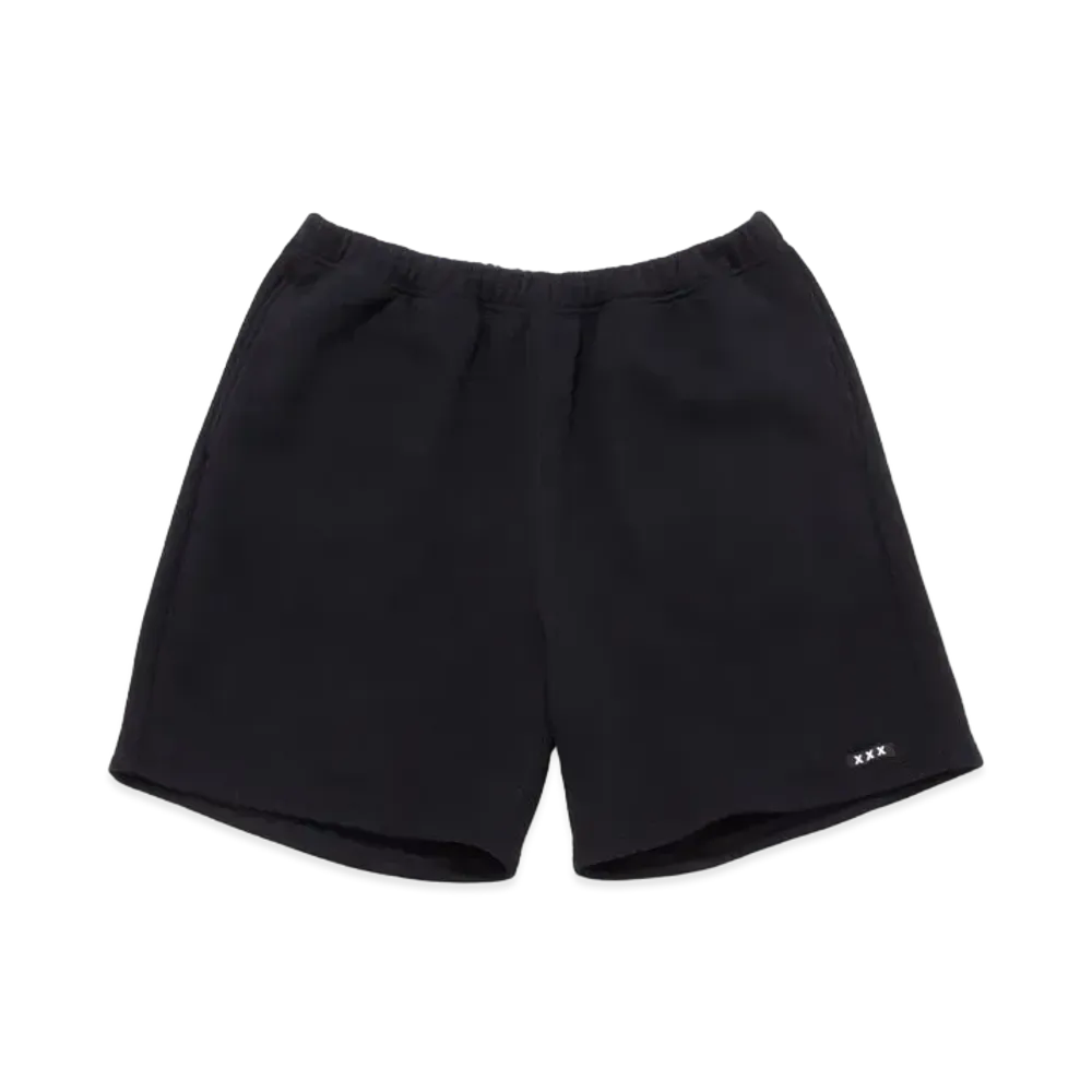 GOD SELECTION XXX SWEAT SHORT PANTS GX-S22-HD-01 "Black"