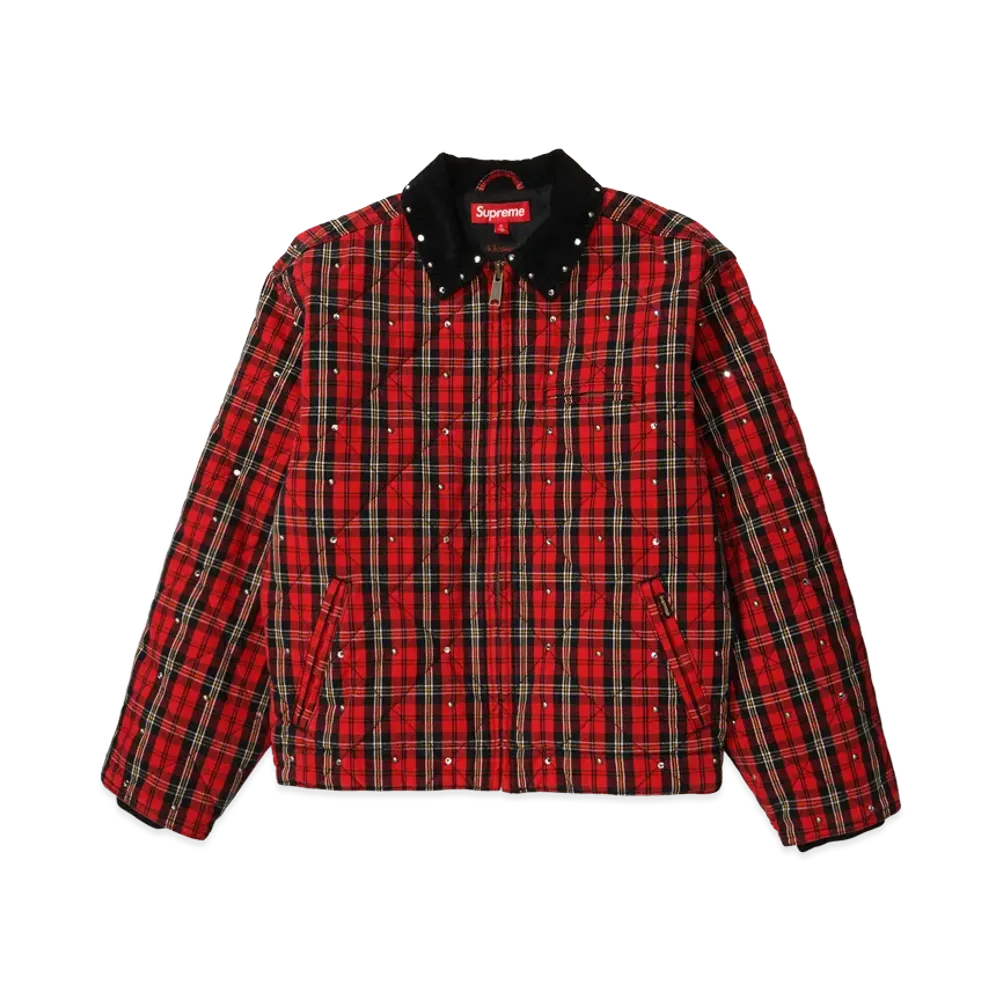 Supreme x b.b. Simon Quilted Work Jacket "Plaid"